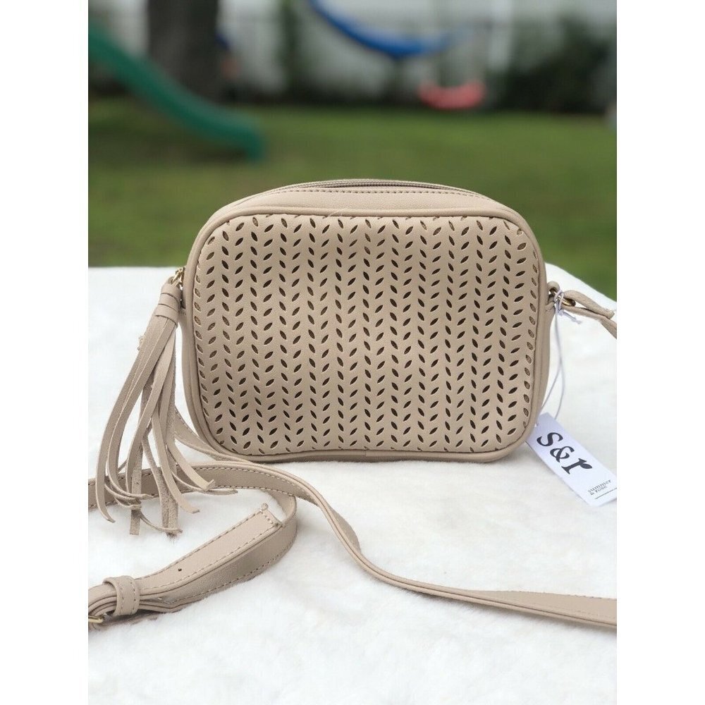 S& R Beige Crossbody Bag Women Bag Crossbody
